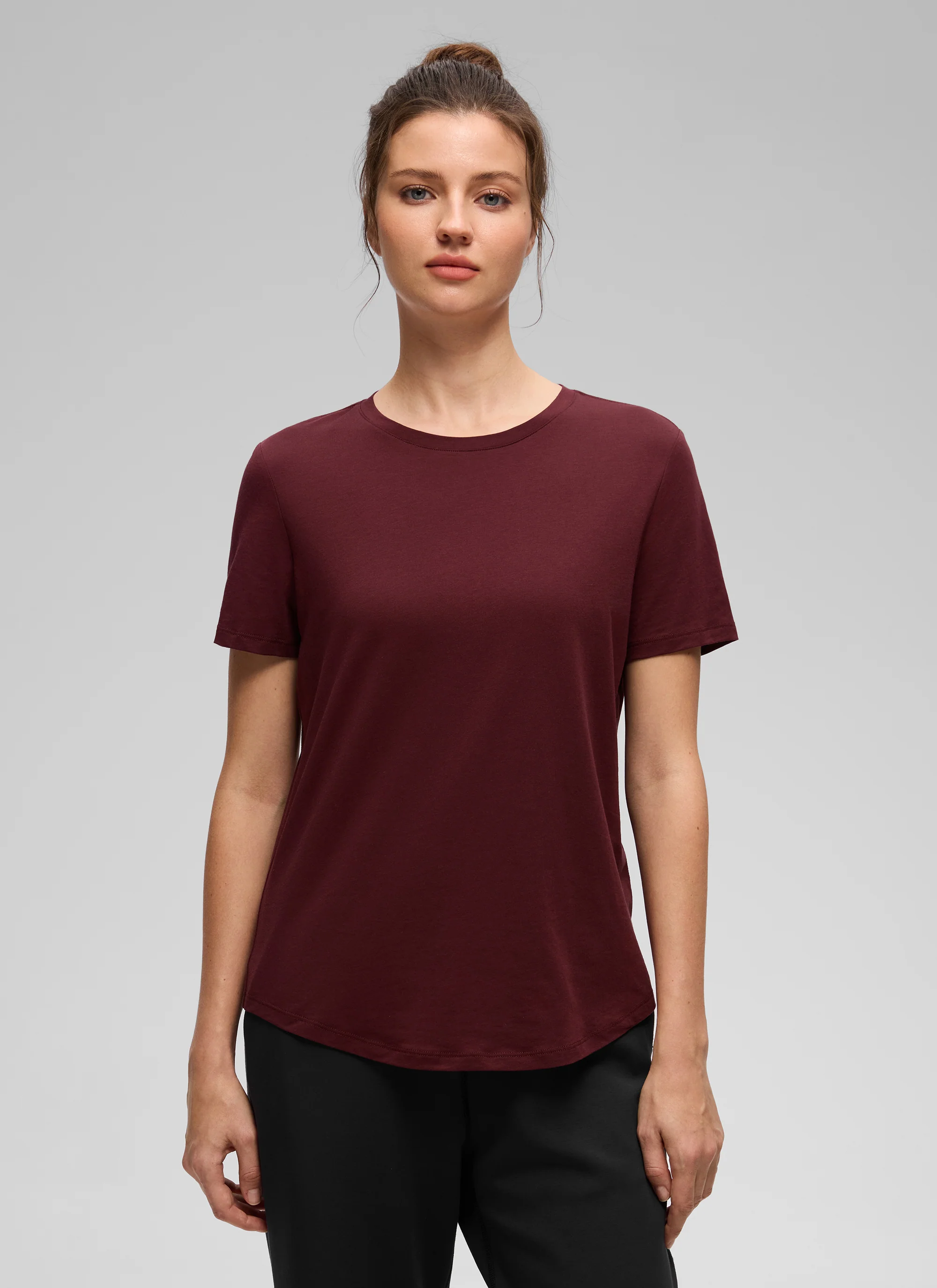 Pima Cotton Round Neck Short Sleeve