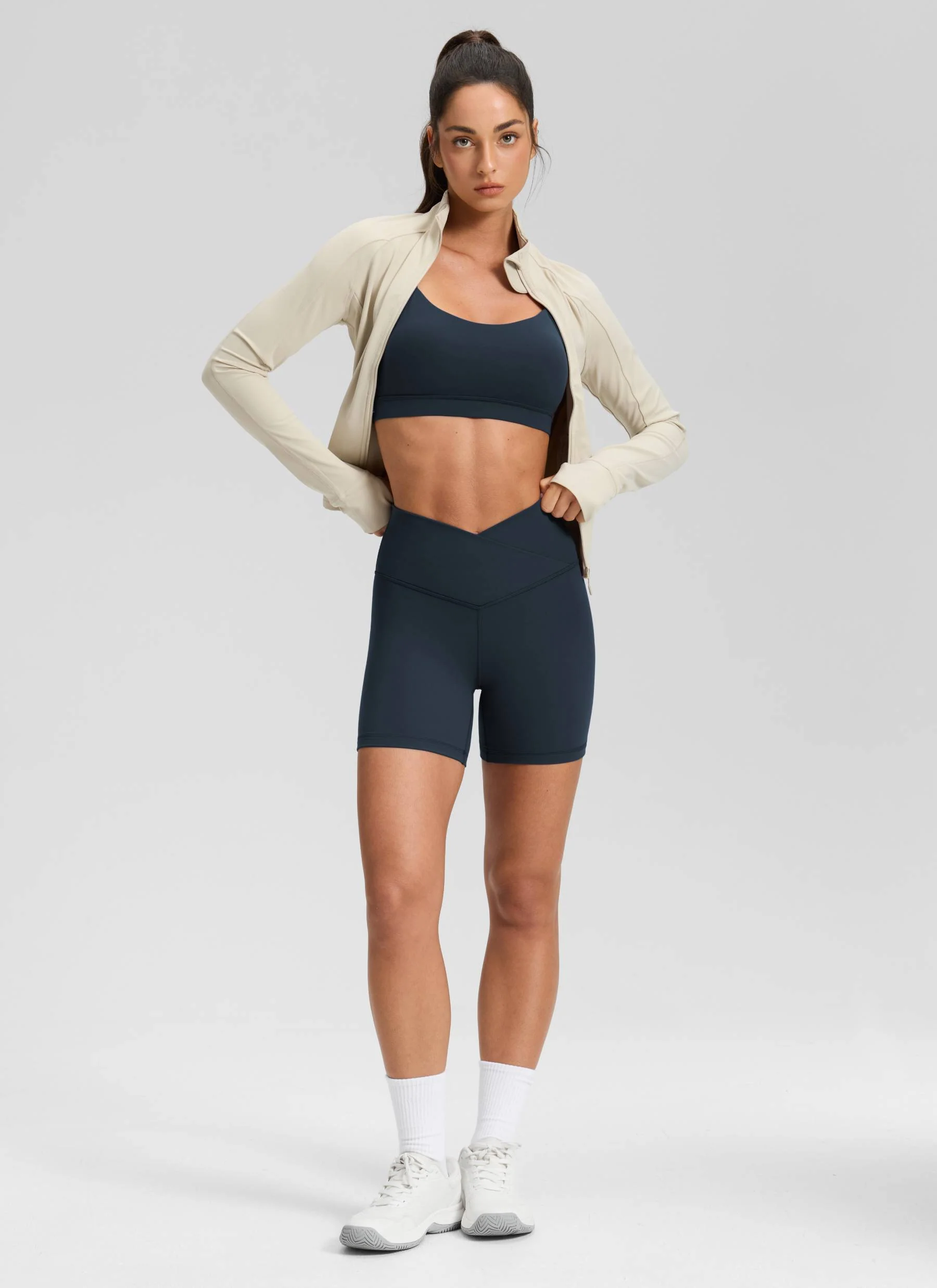 14960-butterluxe-v-cross-waist-shorts-5-15.webp Butterluxe V Cross Waist Shorts 5"