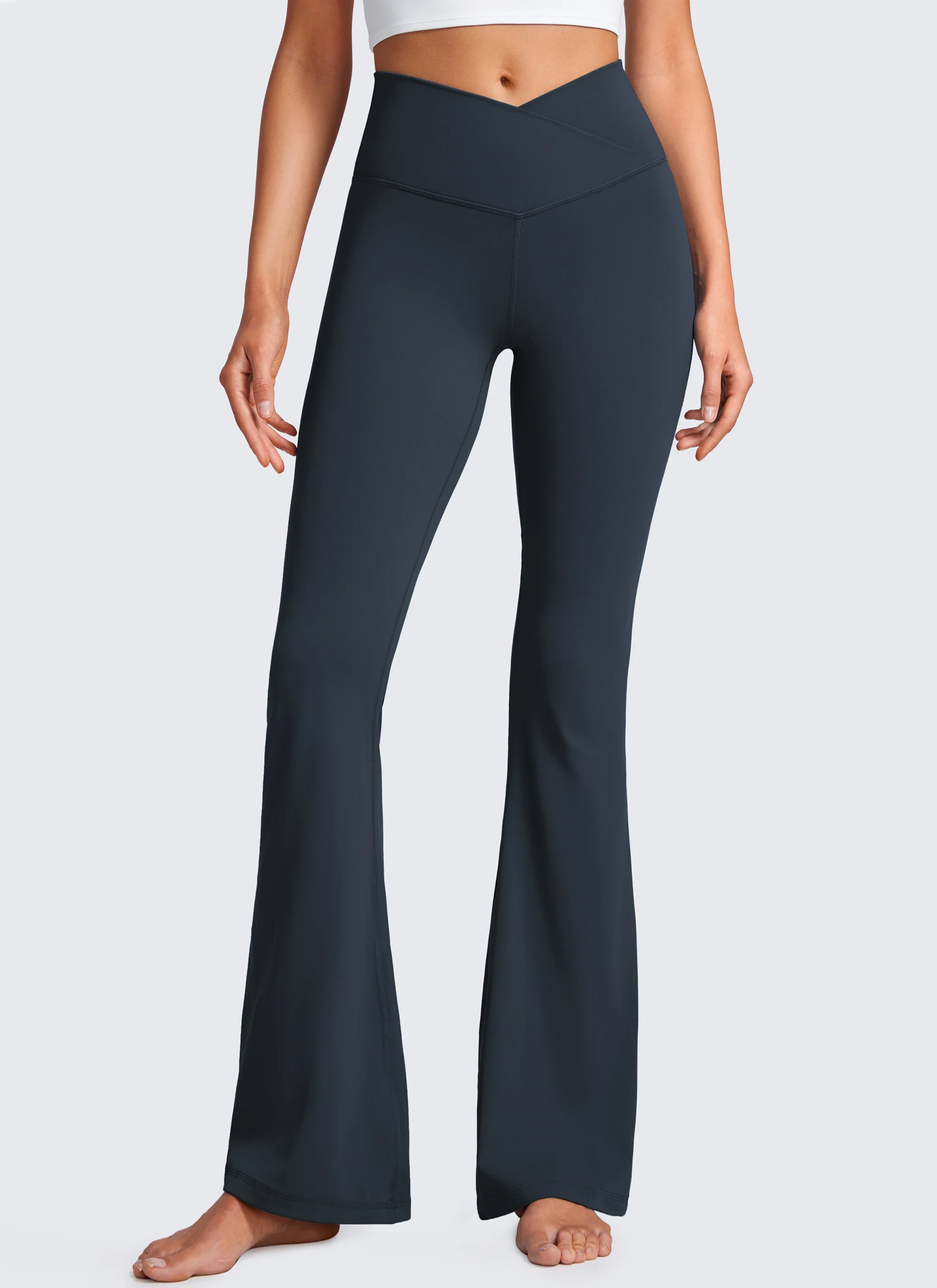 Butterluxe Crossover Flare Legging 33''