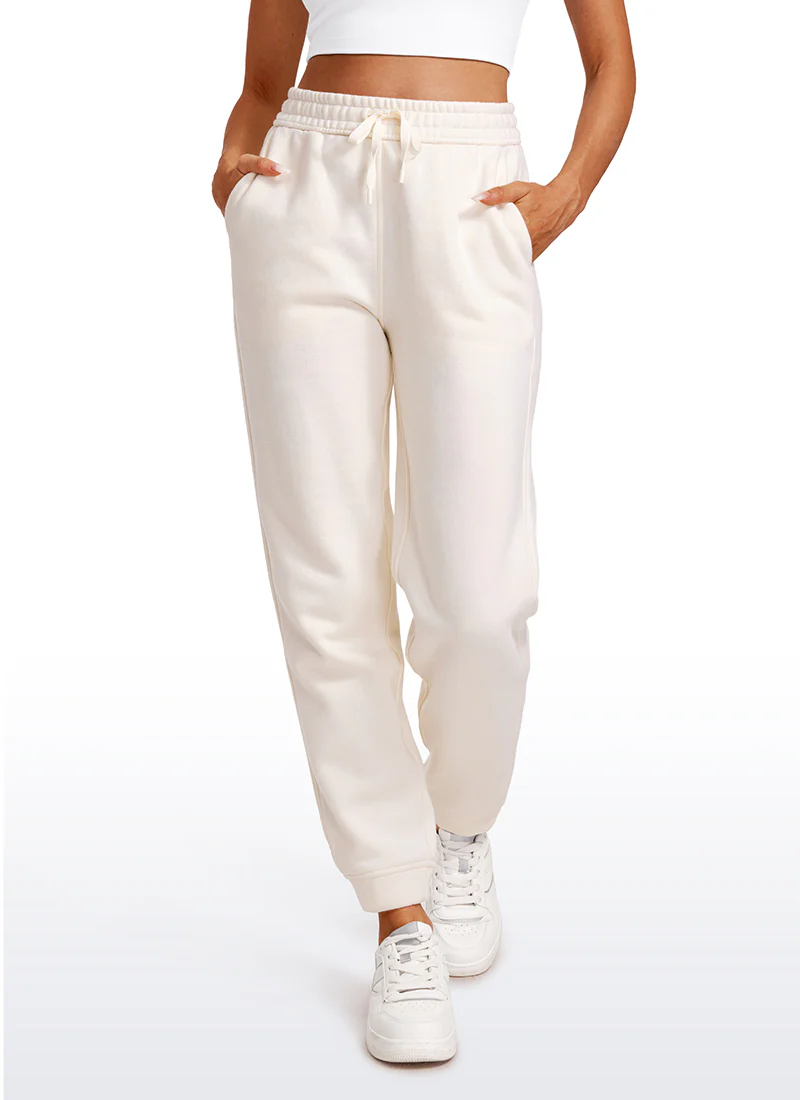 Fleece Lined High Rise Sweatpant 28''