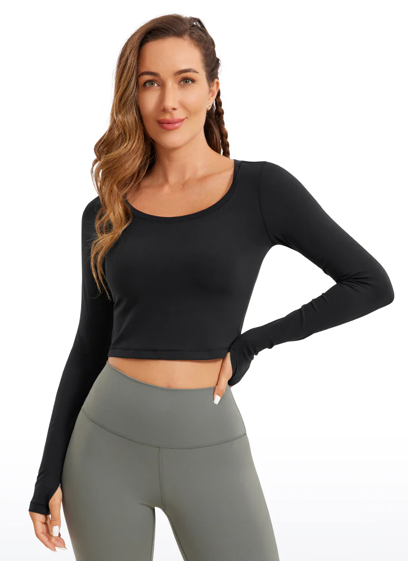 22479-butterluxe-scoop-neck-cropped-long-sleeve-5.webp Butterluxe Scoop Neck Cropped Long Sleeve