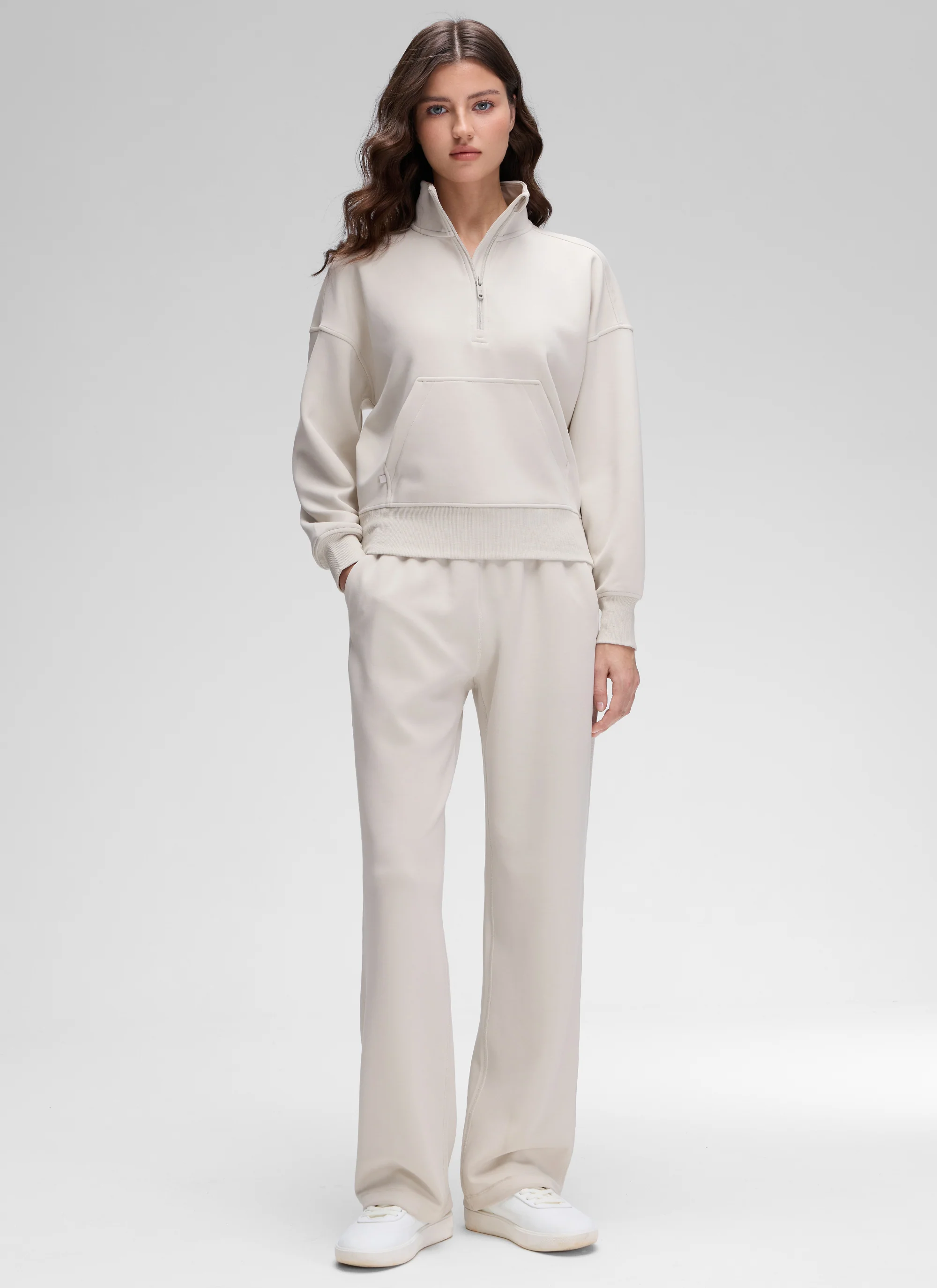 SoftAura Half Zip Pullover Sweatshirt