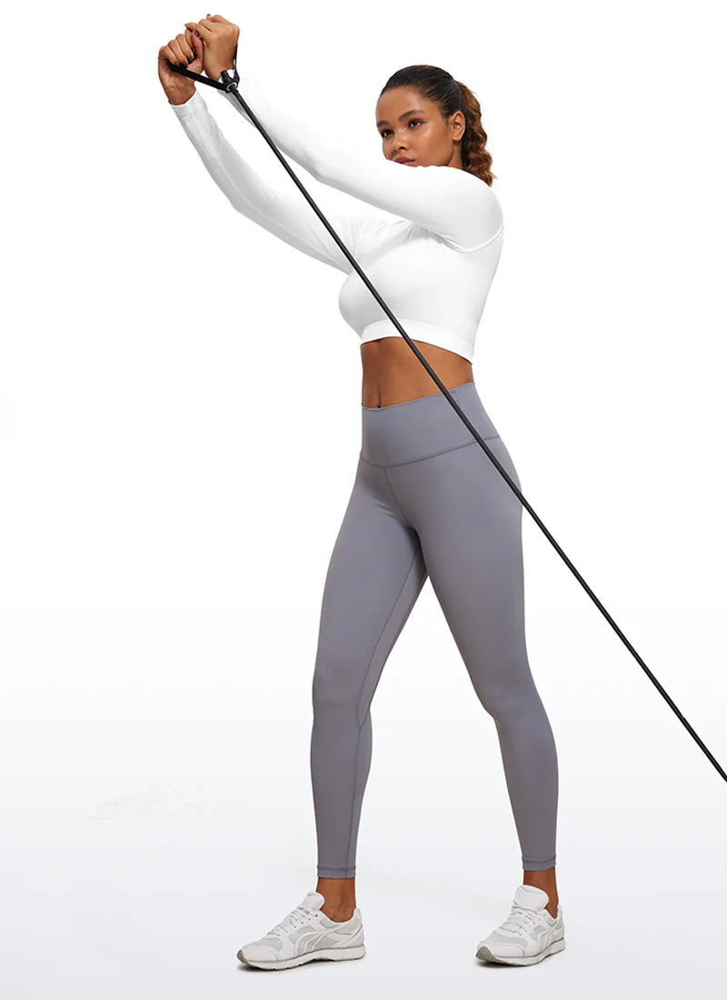 Seamless Slim Fit Cropped Long Sleeve