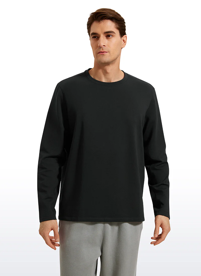 25066-softness-fleece-crewneck-pullover-sweatshirt-1.webp Softness Fleece Crewneck Pullover Sweatshirt