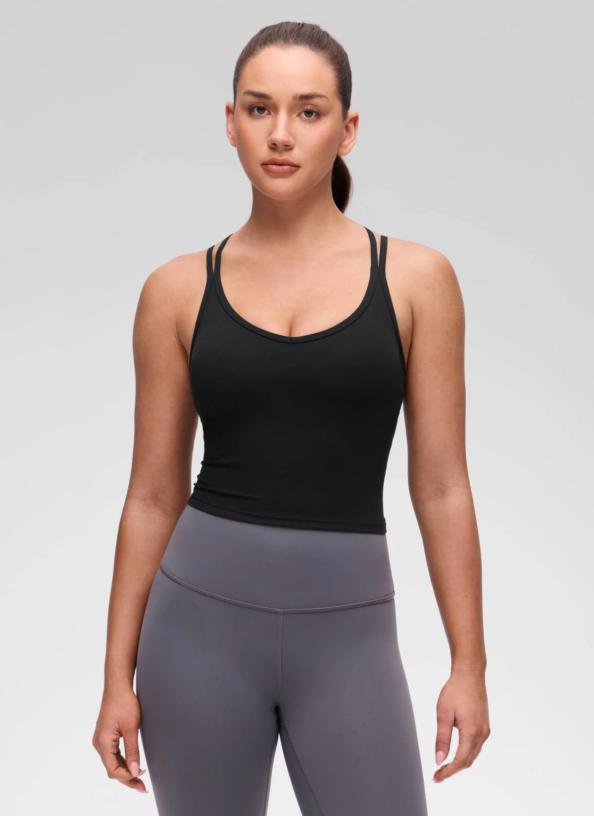 2525-butterluxe-v-neck-cross-back-built-in-bra-tank-10.webp Butterluxe V Neck Cross Back Built in Bra Tank