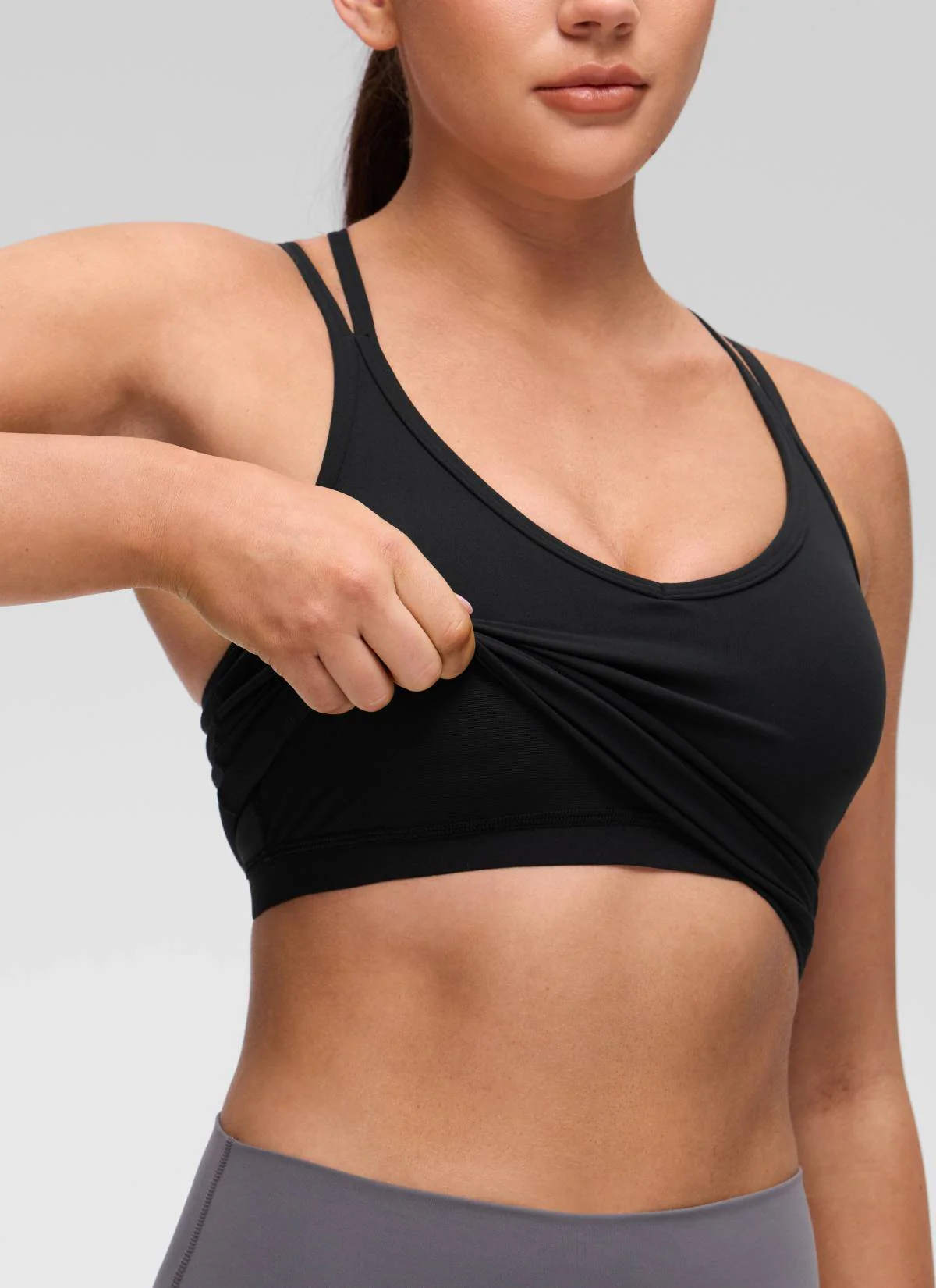 2525-butterluxe-v-neck-cross-back-built-in-bra-tank-13.webp Butterluxe V Neck Cross Back Built in Bra Tank