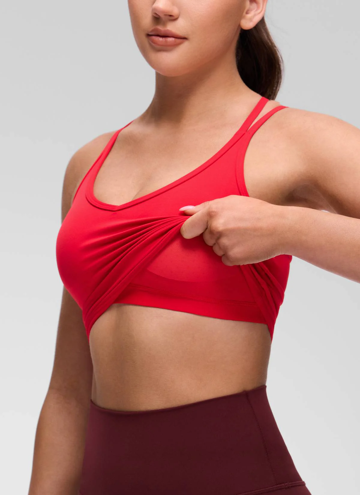 2525-butterluxe-v-neck-cross-back-built-in-bra-tank-4.webp Butterluxe V Neck Cross Back Built in Bra Tank
