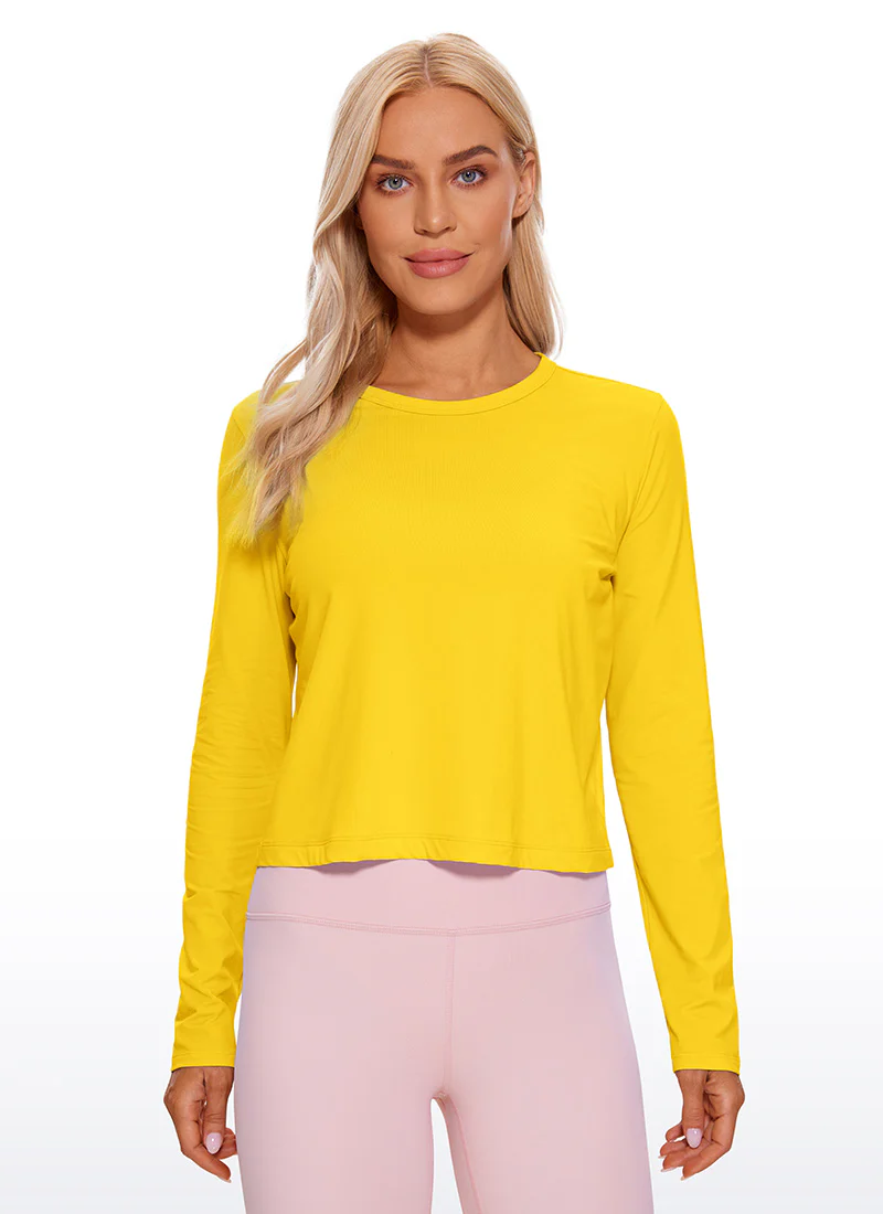 25278-pima-cotton-cropped-classic-fit-long-sleeve-1.webp Pima Cotton Cropped Classic Fit Long Sleeve