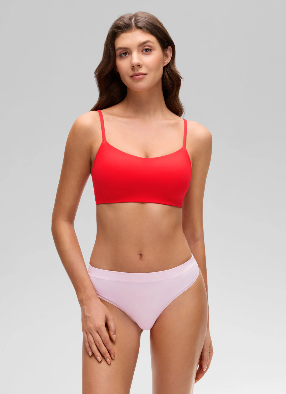 Softhold Mold Spaghetti Strap Bralette