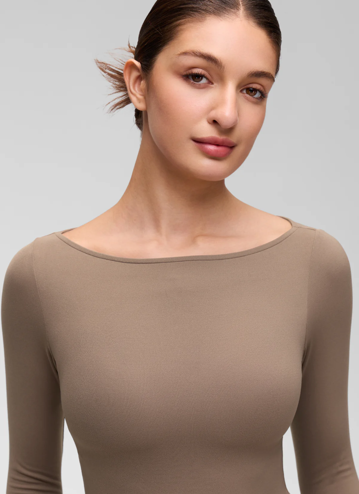 Softembrace Boat Neck Long Sleeve