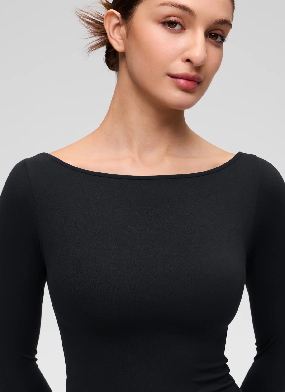 Softembrace Boat Neck Long Sleeve