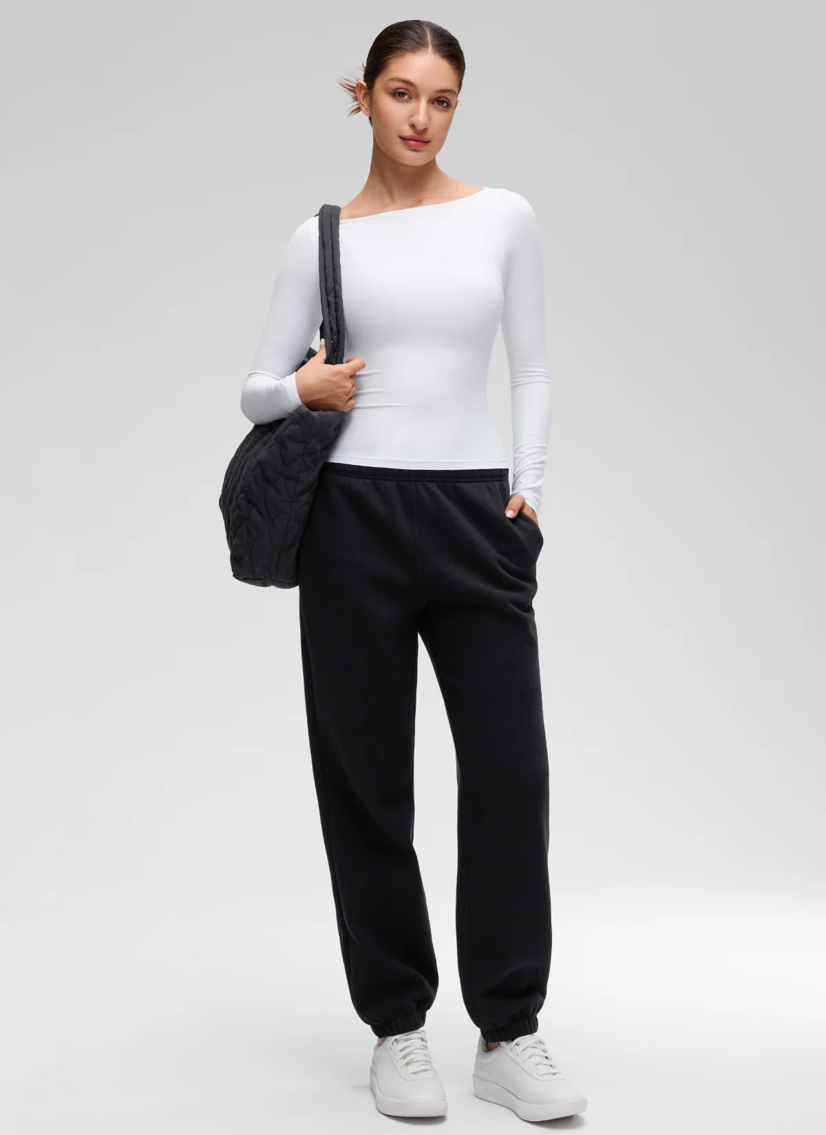 Softembrace Boat Neck Long Sleeve
