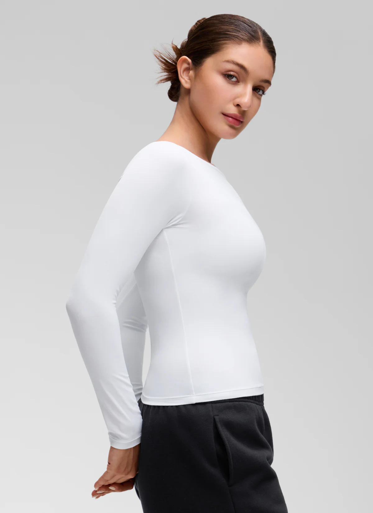 Softembrace Boat Neck Long Sleeve