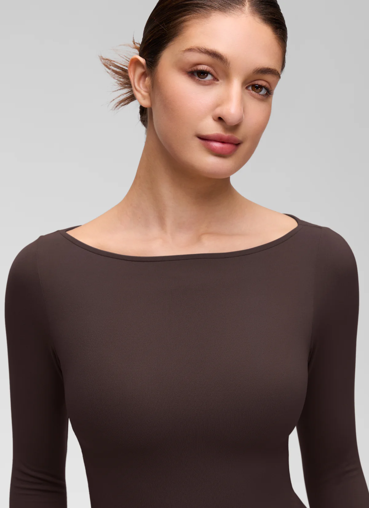 Softembrace Boat Neck Long Sleeve