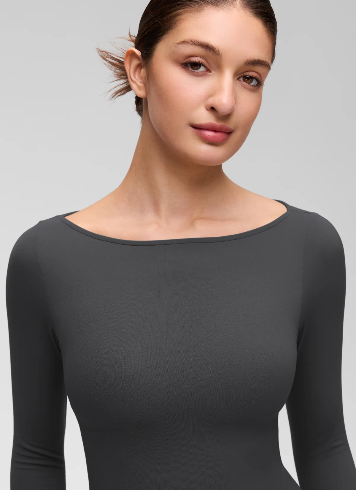Softembrace Boat Neck Long Sleeve